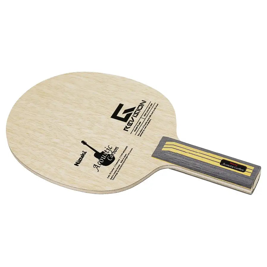 Tischtennisholz Nittaku Acoustic Carbon G-Revision gerade kaufen im Tischtennis Shop von Nittaku Deutschland