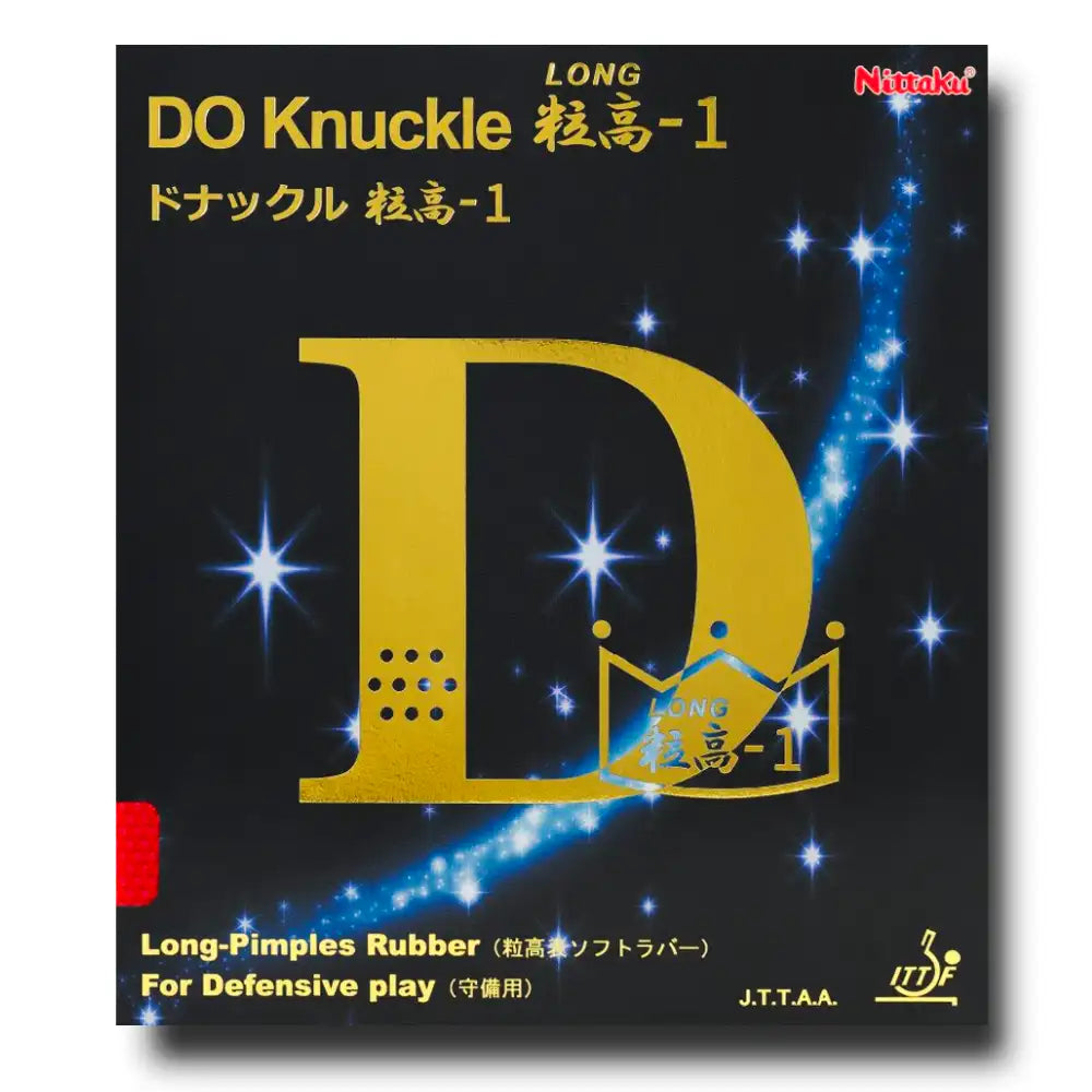 Do Knuckle Long Tischtennisbelag mit langen Noppen und maximalem Störeffekt der japanischen Marke Nittaku