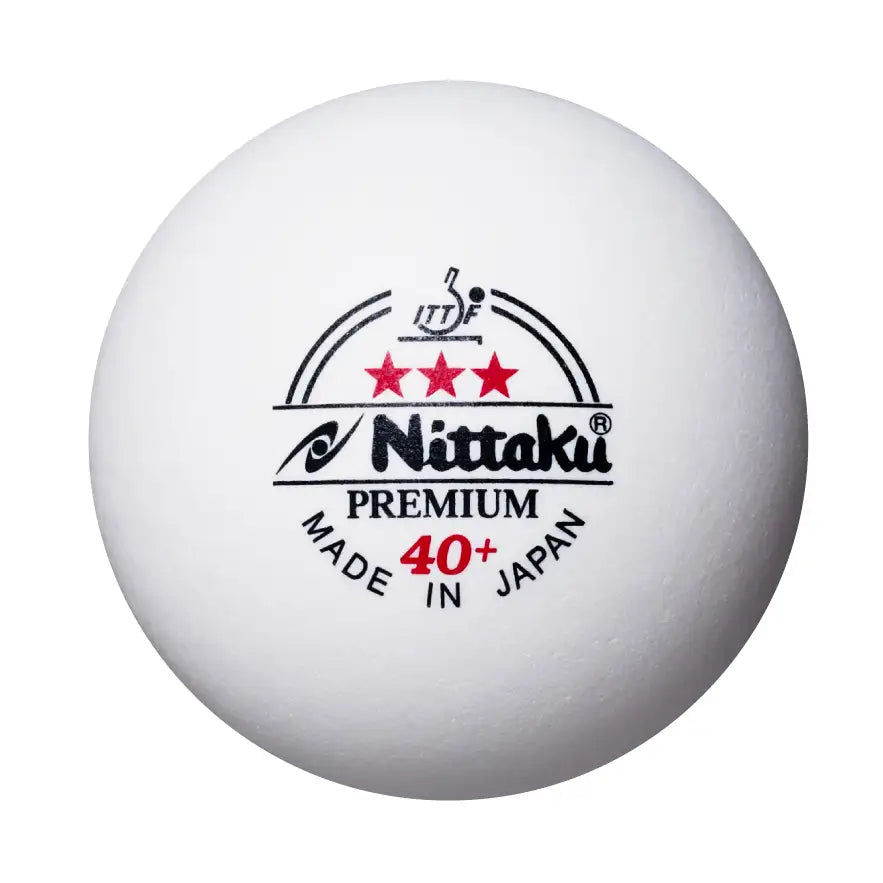Nittaku Premium 3 Star 40+ Cell Free Ball