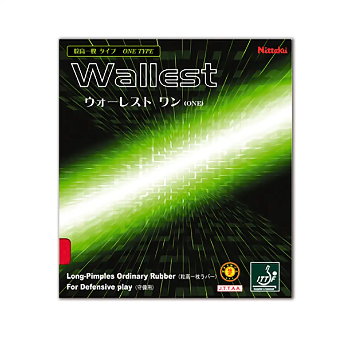 Nittaku Wallest One lange Noppe ohne Schwamm X mit großem Störeffekt