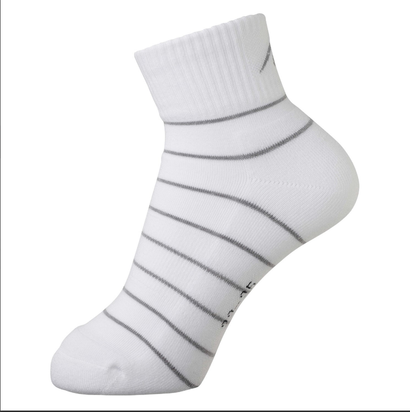 Nittaku Tischtennis Sport Socke Bolan weiß-grau