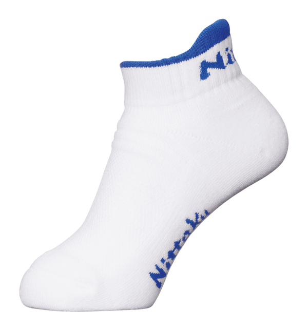 Nittaku Tischtennis Sport Socke Fitmatch weiß-blau 