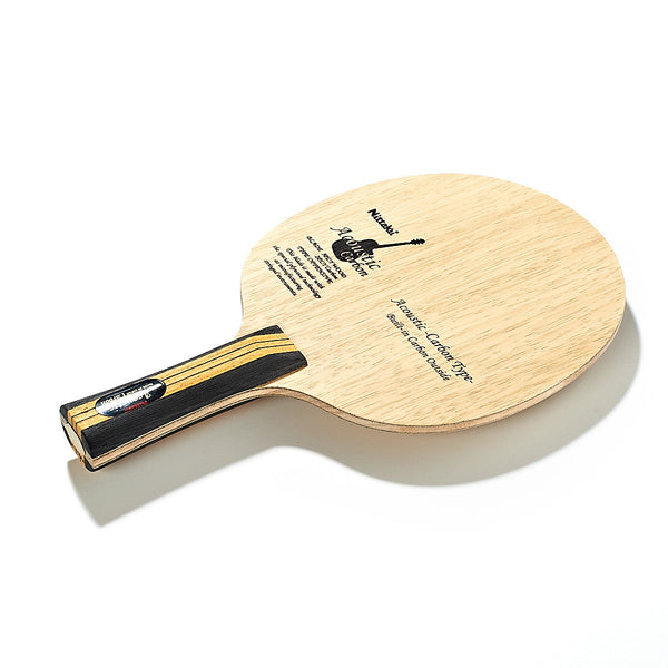 Tischtennis-Holz Nittaku Acoustic Carbon Offensiver Tischtennis Schläger mit Carbon