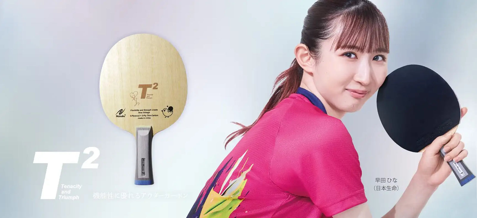 Nittaku Table Tennis Online Shop for blades, rubbers and