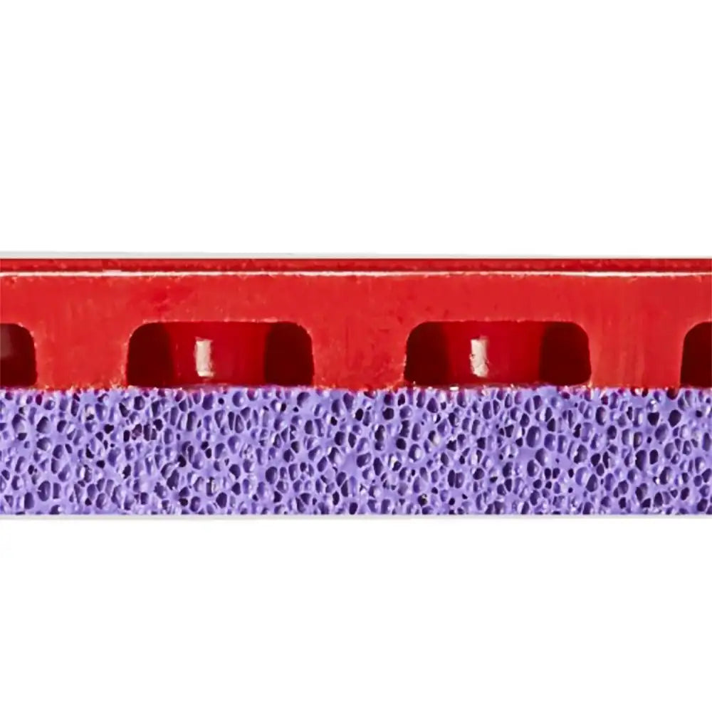 Nittaku Factive Tischtennis Belag für Allround-Spieler mit lila Schwamm idealer Rückhandbelag