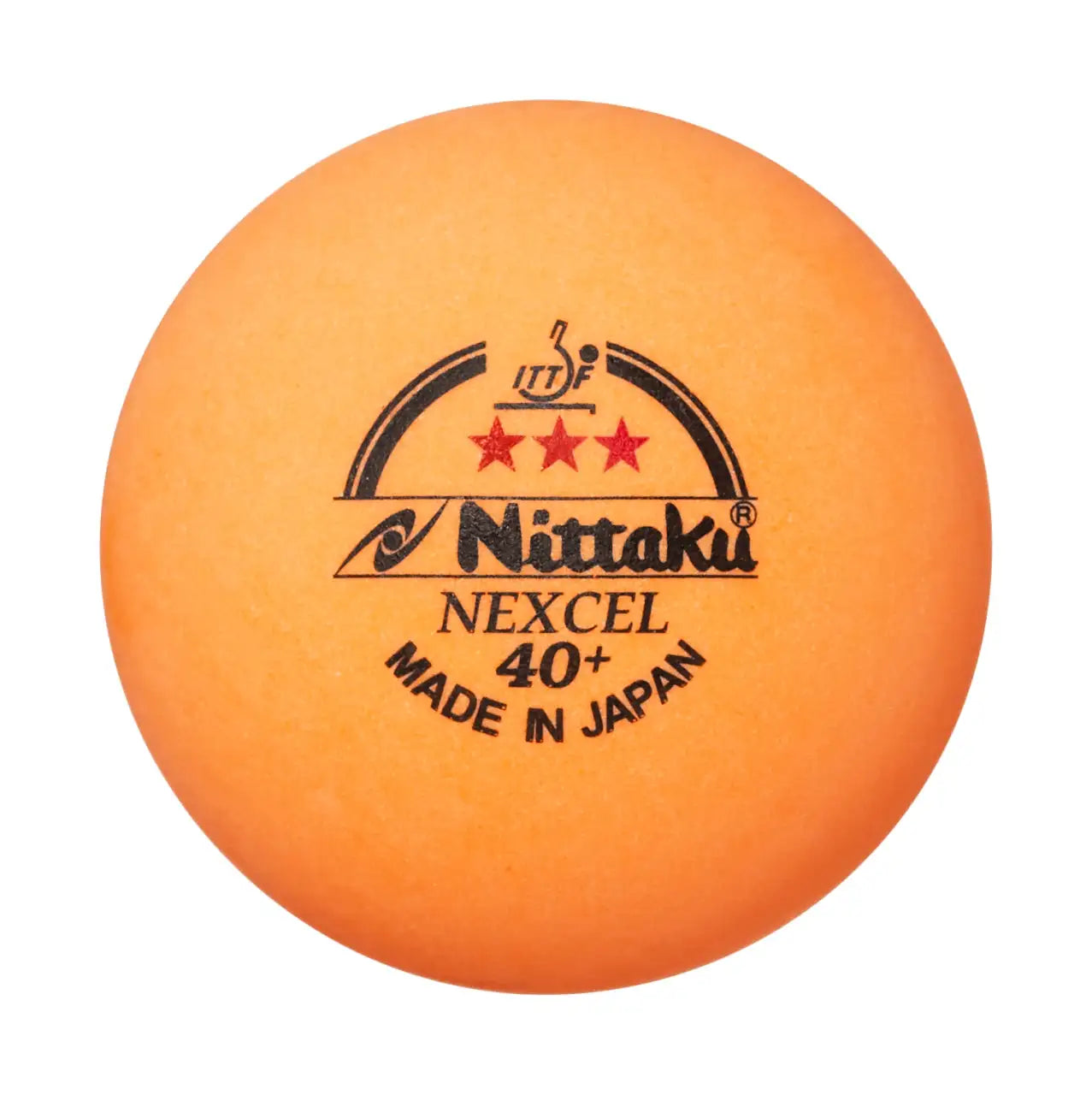 Nittaku Nexcel 40+ Table Tennis ball orange