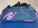 Nittaku Tischtennis Sport Tasche in blau Seitenansicht