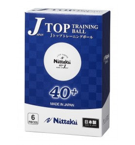 Nittaku J-Top ABS Trainings Ball. Sehr haltbar und gute Spieleigenschaften. Günstiger Preis