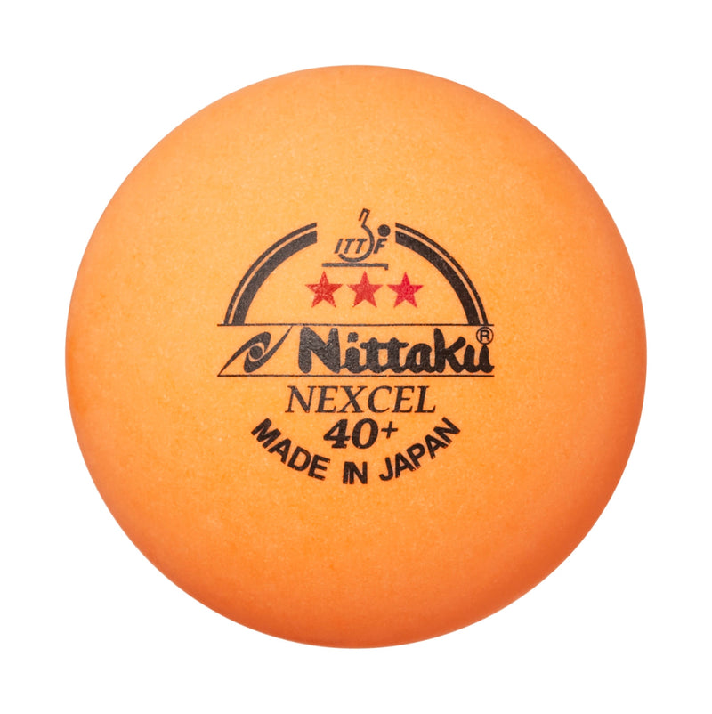 Nittaku Nexcel 40+ Kunststoffball | Orange